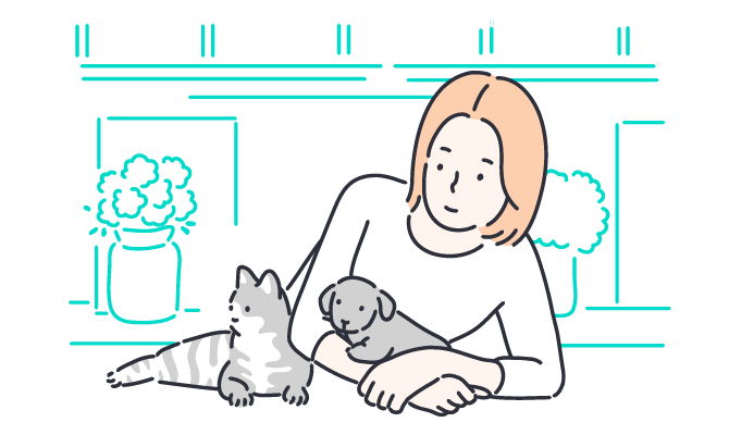 ペットと人のイラスト_sp