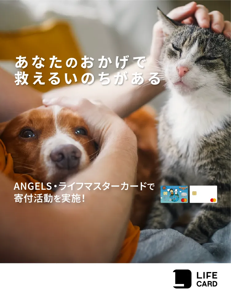 エンジェルス・ライフマスターカードで寄付活動を実施！